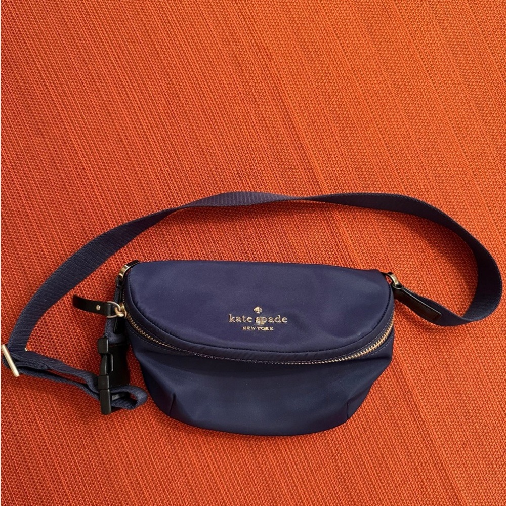 Kate Spade Dark Blue Fannie Bag - Picture 1 of 5